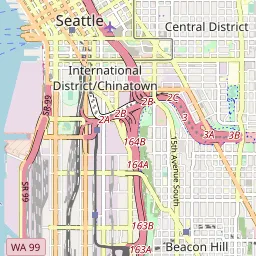 A single 256x256 map tile at zoom level 13